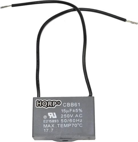 Miniatura 16 de HQRP Condensador de ventilador de techo CBB61 1uf+2uf de 3 cables listado UL