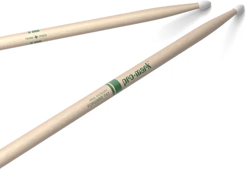 Miniatura 23 de ProMark Baquetas de tambor 5A - Baquetas clásicas de nogal 5A con punta de madera ovalada - Accesorios para bateristas - Juego de 4