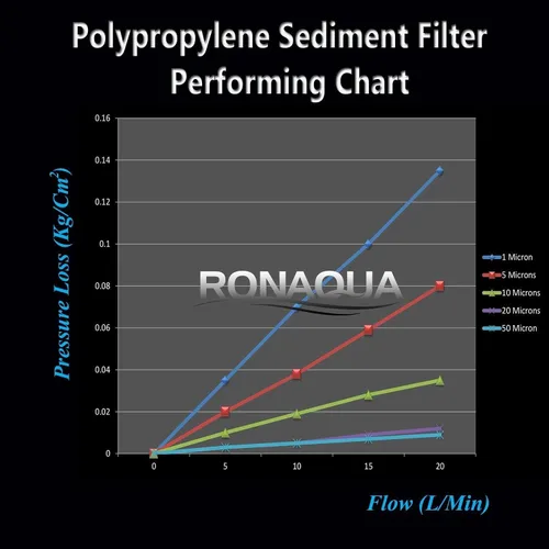 Miniatura 9 de Filtros de agua de repuesto para sedimentos grandes de 1 micrón, cartuchos de 4.5 x 10 pulgadas de Ronaqua bien combinados con RFC-BBSA, W15-PR