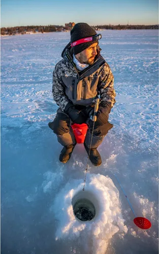 Miniatura 3 de Berkley Trilene – Hilo de pesca de fluorocarbono 100% para pesca en hielo Transparente