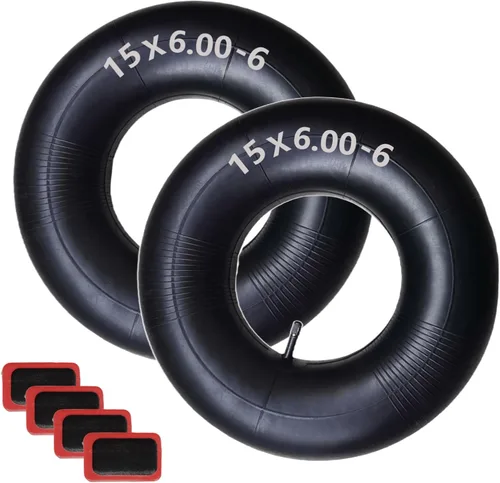 Miniatura 12 de 4.10/3.50-4 Tubos 4.10 3.50-4 Cámara de aire para neumáticos resistente de mano, triciclo eléctrico, carretillas, carritos de una rueda, cortacésped