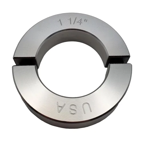 Miniatura 31 de Diámetro de orificio de 0.50 pulgadas - Abrazadera del collar de eje de dos piezas - Aluminio 2024 (paquete de 4)