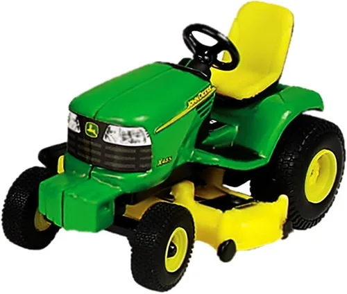Miniatura 2 de John Deere Tractor de césped a escala 1/32, Verde, Amarillo