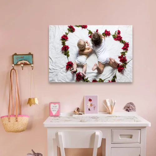 Miniatura 4 de Lienzo decorativo para pared personalizado con tus fotos, imágenes personalizadas a lienzo para sala de estar, dormitorio (8 x 10 pulgadas)