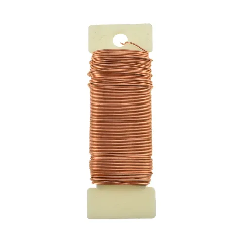 Miniatura 26 de HAHIYO Alambre Negro de Calibre 22 - 1 Rollo, 38 Yardas (115 Pies) Alambre Floral Flexible para Manualidades, Coronas de Navidad, Arreglos