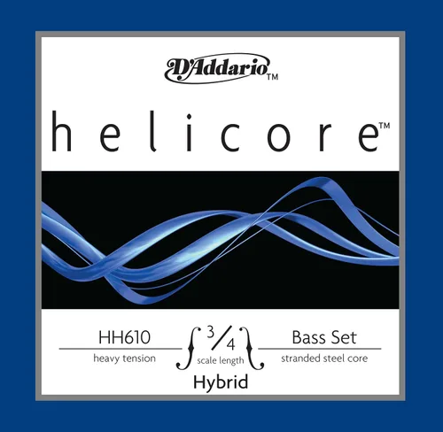 Miniatura 9 de D'Addario Helicore Hybrid Bass Single A String, escala 3/4, tensión media
