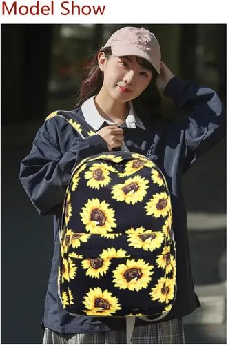 Miniatura 4 de FLYMEI Mochila para estudiante escolar, mochila de viaje con bolsa de almuerzo, bolsas para lápices