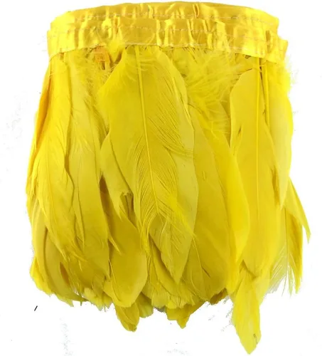 Miniatura 8 de Sowder Flecos de plumas de ganso de pato 2 yardas (dorado)