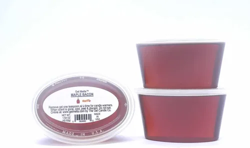 Miniatura 2 de Peel, MELT and Enjoy - Paquete de 3 unidades de gel para calentadores y quemadores con aroma a tocino de arce