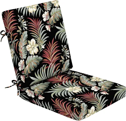 Miniatura 11 de Arden Foam - Cojín para silla de comedor al aire libre, 20 x 20 pulgadas, fabricado con espuma ProFoam, resistente a la lluvia, resistente a