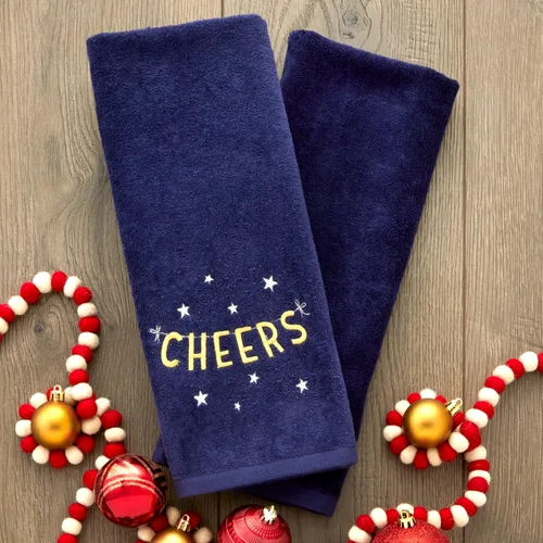 Miniatura 3 de SKL Home Juego de toallas de mano New Years Cheers, paquete de 2