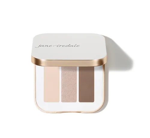 Miniatura 16 de Sombra de ojos PurePressed triple de jane iredale, color mineral altamente pigmentado, fórmula de larga duración y resistente a arrugas, segura