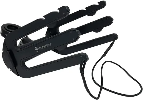 Miniatura 3 de Monster Tower Estante para wakeboard – liberación rápida, ajuste universal para torres de wakeboard, rotación de 360 grados, parachoques de goma