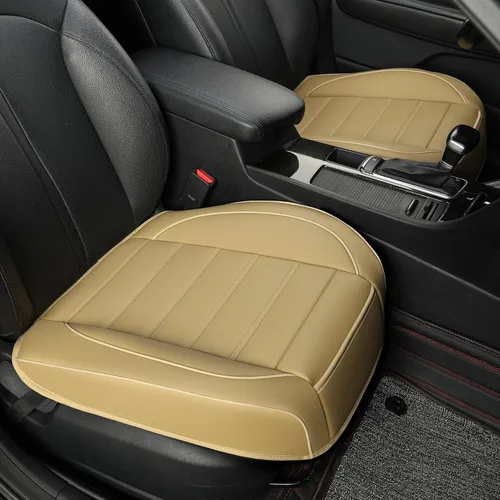 Miniatura 13 de 1 Paquete de Fundas de Asiento Delantero de Automóvil de Cuero, Fundas de Asiento Inferior para Automóviles, Funda de Cojín de Asiento de Conductor
