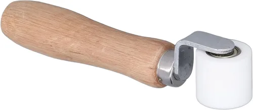 Miniatura 3 de Garosa Rodillo de costura de 1.102 in de ancho y 1.181 in de diámetro, rodillo de presión de mano de silicona, herramienta de acolchado de papel