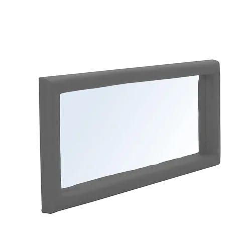 Miniatura 8 de FDP SoftScape - Espejo de pared sensorial (18 x 36 pulgadas), seguro para niños, montaje en pared inastillable con cierres de gancho y bucle