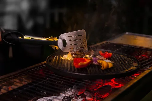 Miniatura 4 de Jokari Juego de parrilla iluminada 6 en 1 de grado profesional. Herramienta de fuerza industrial todo en uno, incluye mango de fácil agarre