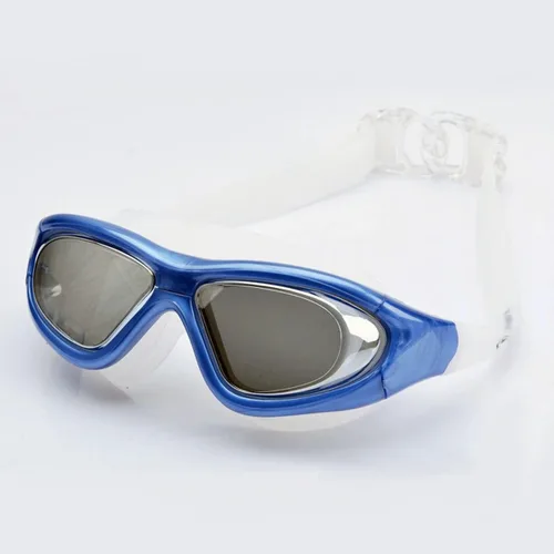Miniatura 4 de Gafas de natación, antifugas, antivaho, anti-ultravioleta, amplio campo de visión triatlón, gafas de natación ajustables, adecuadas para adultos