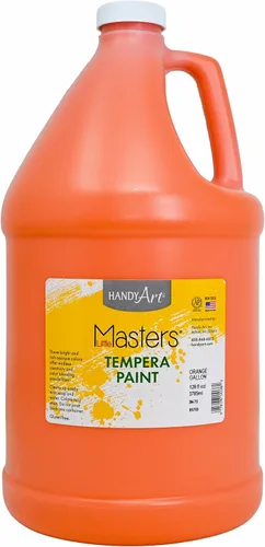 Miniatura 11 de Handy Art Little Masters - Pintura al temple (16 onzas), color rojo