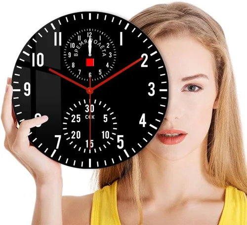 Miniatura 9 de Reloj de pared moderno de 12 pulgadas, reloj de batería de cuarzo silencioso, fácil de leer, sincronización precisa, adecuado para el hogar