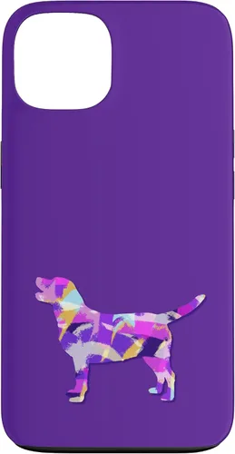 Miniatura 7 de Labrador Retriever Dog Silhouette Purple Pink Yellow Blue Case for iPhone 17