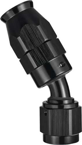 Miniatura 35 de EVIL ENERGY 3AN PTFE montaje extremo de manguera 30 grados negro para manguera de PTFE solamente