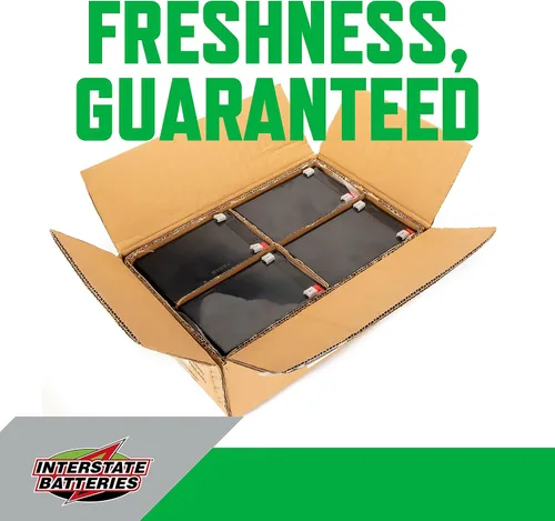 Miniatura 4 de Interstate Batteries Batería de 12 V 12 Ah (4 unidades) (terminal F2) SLA AGM VRLA Recargable Reemplazo para APC, alimentación de reserva UPS