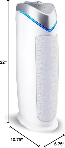 Miniatura 11 de Germ Guardian Purificador de aire con filtro HEPA con desinfectante de luz ultravioleta, elimina los gérmenes, filtra las alergias, el polen