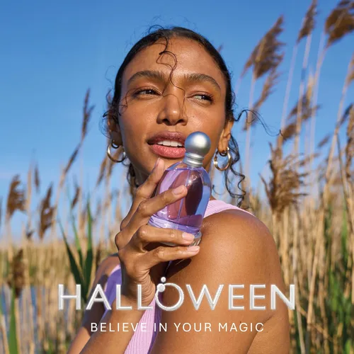 Miniatura 2 de Halloween Eau De Toilette para mujer. Fragancia floral marina de larga duración con notas de violeta, magnolia y pimienta