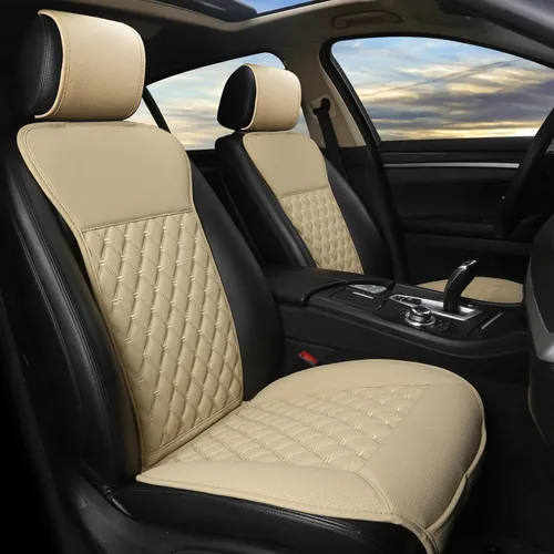 Miniatura 15 de Black Panther Funda para asiento de automóvil, protector de automóvil de lujo, funda universal antideslizante para asiento del conductor con 1