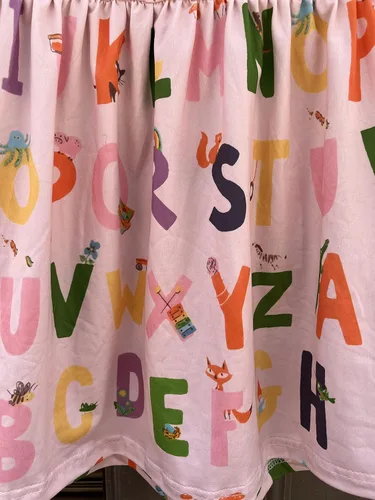 Miniatura 4 de Vestidos de regreso a la escuela para niñas pequeñas: manzana, lápices, ratón de biblioteca, autobús escolar, pegamento, telurión, pizarra arcoíris