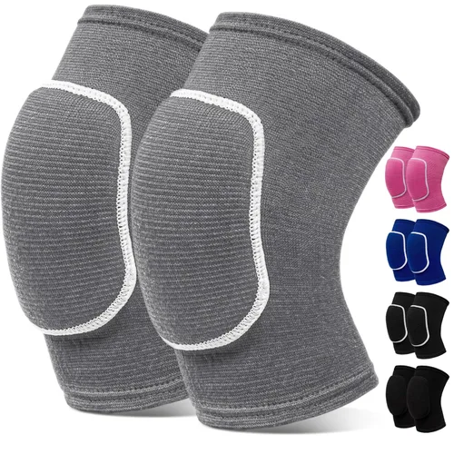 Miniatura 8 de Rodilleras de voleibol para mujeres, hombres, niños y niñas, rodilleras para baloncesto, voleibol, fútbol, baile, yoga, tenis, correr, ciclismo
