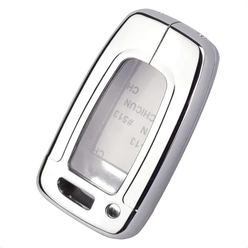 Carcasa de aleación de zinc plateado compatible con Hyundai Azera Elantra GT EQUUS Genesis Coupe Santa FE Sonata Tucson Veloster KIA Borrego Forte