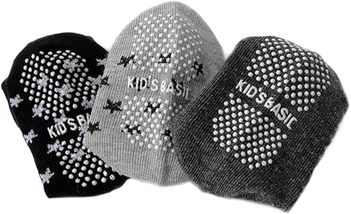 Miniatura 2 de Yenzat Calcetines antideslizantes con agarre para bebés, niños y niñas, Boys