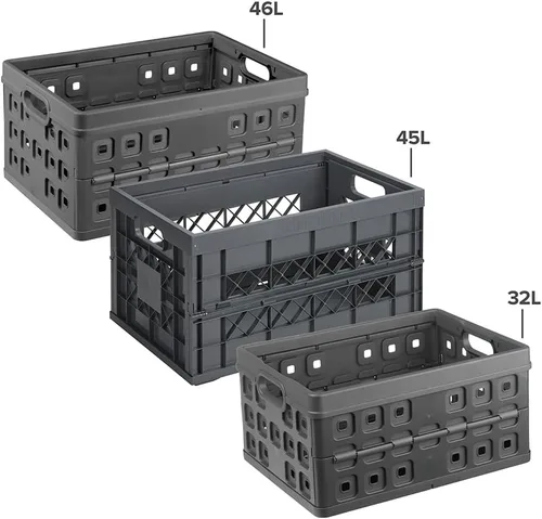 Miniatura 4 de Sunware Caja plegable cuadrada resistente, tamaño único