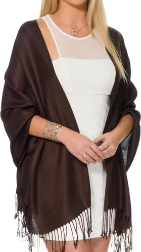 Miniatura 194 de Pashminas, chales y mantones para usar con vestidos de noche y en bodas, grandes y suaves