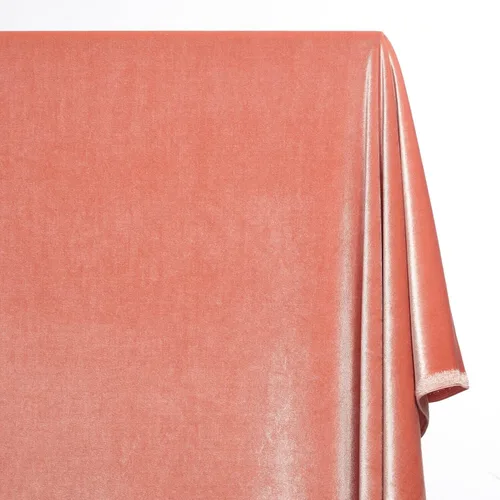 Miniatura 16 de Elástico tela 60" de ancho por el patio de terciopelo para disfraces de costura Apparel Craft Magenta