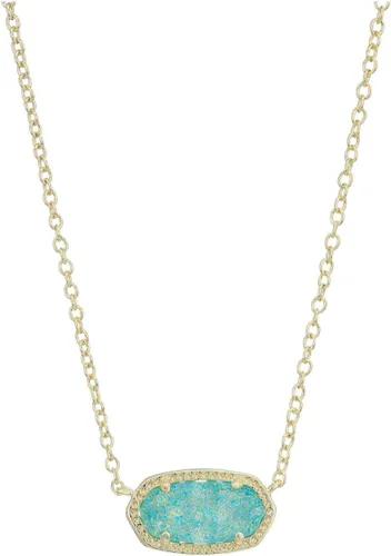 Miniatura 145 de Kendra Scott - Collar Elisa con dije para mujer, joyería de moda, chapado en oro de 14 quilates