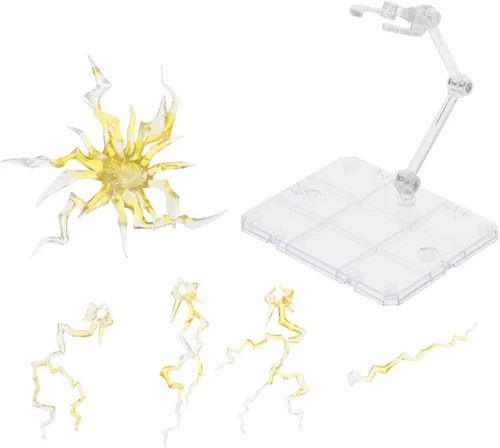 Miniatura 10 de Soporte de efectos especiales hecho a mano, soporte para figura de acción, soporte para muñeca, soporte para figuras, soporte de plástico azul