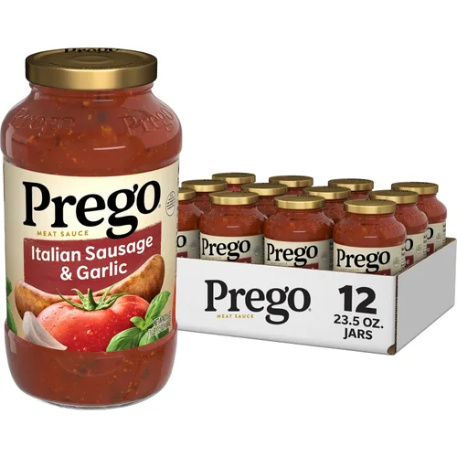 Miniatura 25 de Prego Tomate grueso con salsa de pasta de ajo y cebolla, tarro de 24 onzas