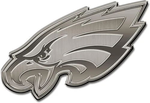 Miniatura 11 de Rico Industries NFL Football Standard Oval Antique Nickel Auto Emblem for Car/Truck/SUV