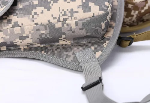 Miniatura 20 de SEALINF Riñonera de lona Riñonera Racing Drop Leg Bag Motocicleta Bolsa al aire libre