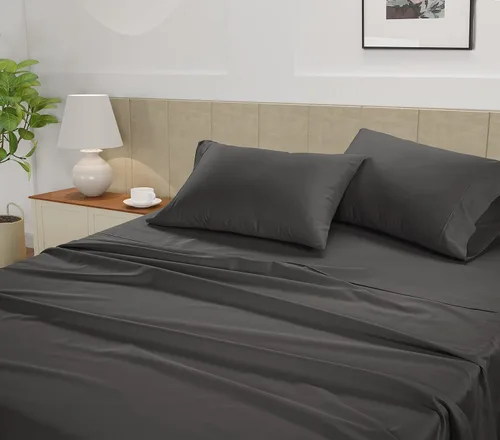 Miniatura 4 de LANE LINEN - Sábanas tamaño Split King para cama ajustable, 450 hilos, 100% algodón, 2 sábanas bajeras individuales XL, con bolsillo profundo, 02