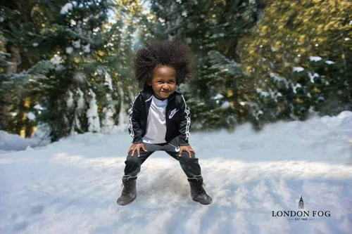 Miniatura 6 de LONDON FOG Botas de nieve Cheshire para clima frío para niños
