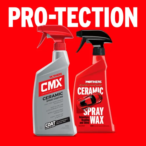 Miniatura 7 de Mothers CMX Revestimiento en aerosol de cerámica, 24 onzas, protección avanzada de SiO2 + TiO2, fácil de usar, grado profesional, protección