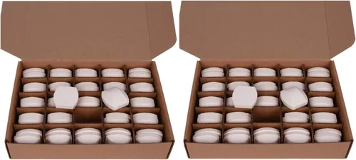 Miniatura 8 de GasSaf Briquetas de cerámica de repuesto para parrilla de gas Lynx L27, L30, CS30, juego de 50 briquetas