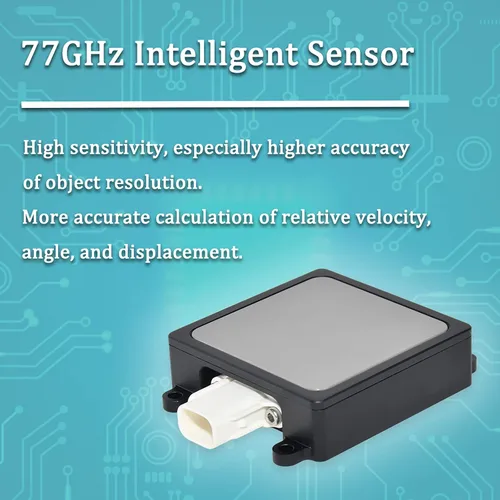 Miniatura 5 de EWAY Sensor de radar de microondas 77 GHz Detección de puntos ciegos Sistema auxiliar de monitoreo de seguridad automático universal para Lexus