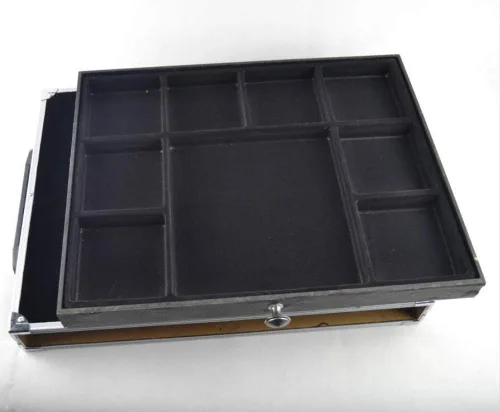 Miniatura 4 de blue-ther Estuche de primer plano con cajón Maleta de mago Escenario Trucos de magia Caja de transporte Ilusiones Gimmick Accesorios