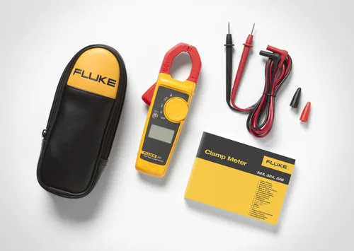 Miniatura 3 de Fluke 323 Medidor de Abrazadera para Electricistas Comerciales/Residenciales, Mide Corriente CA hasta 400 A, Mide Voltaje CA/CC hasta 600 V