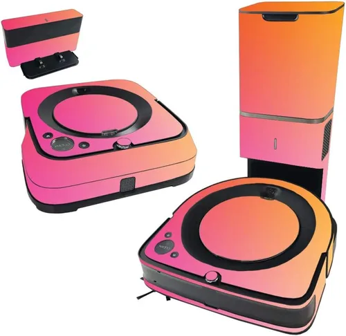 Miniatura 4 de MightySkins Skin compatible con iRobot Roomba s9+ Vacuum & Braava Jet m6 Bundle – Blue Canyon Cubierta de vinilo duradera y única Fácil